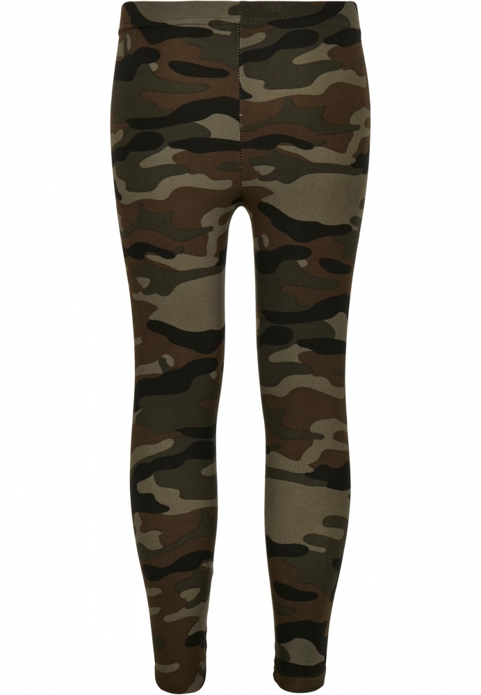 Colanti Camo pentru fete wood camuflaj Urban Classics