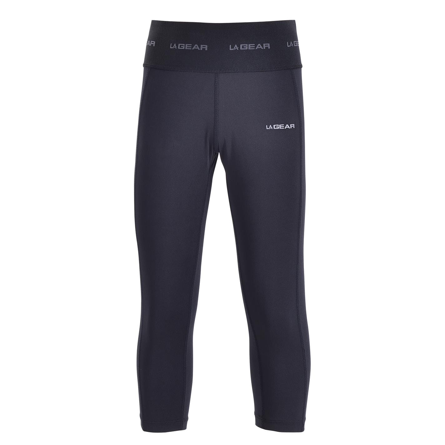 Colanti LA Gear antrenament Capri pentru fetite negru