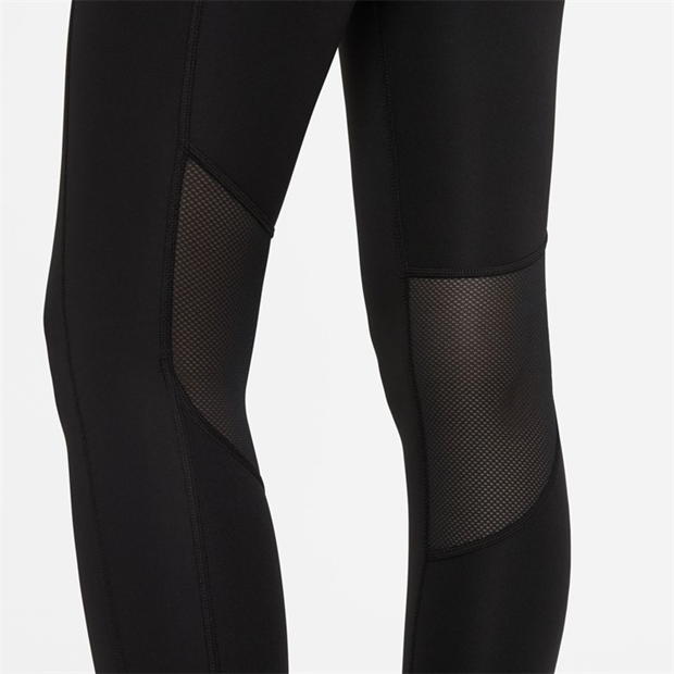 Colanti Nike Epic Fast alergare pentru femei negru argintiu