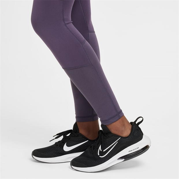 Colanti Nike Pro pentru fete inchis roz