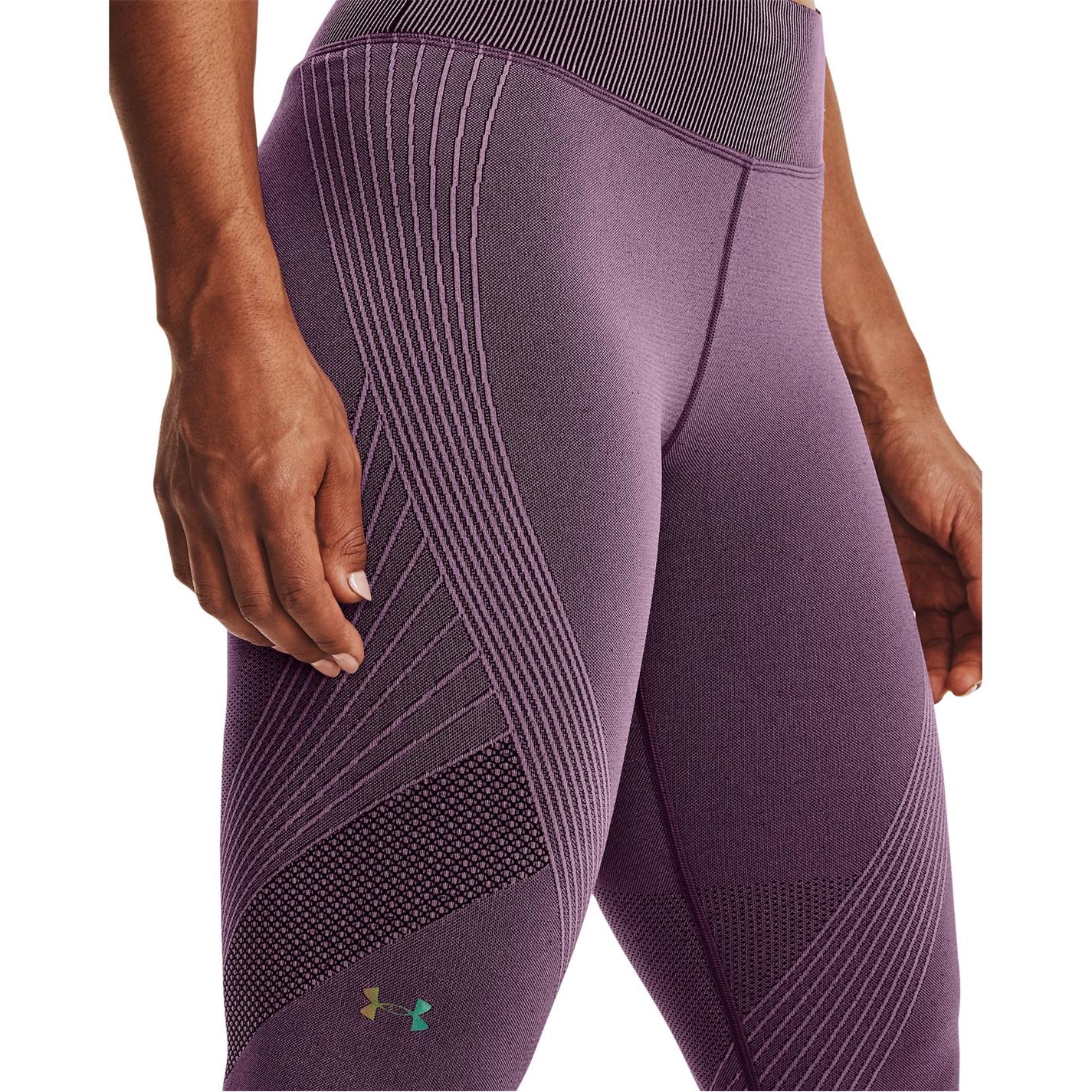 Colanti Under Armour Armour Rush Seamless glezna pentru femei mov