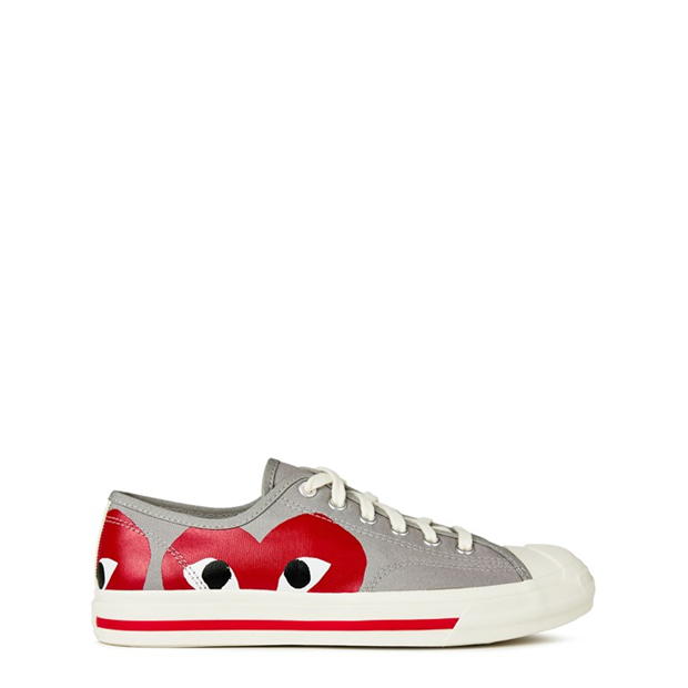 COMME DES GARCONS PLAY Comme 3 Heart LT pentru barbati gri rosu