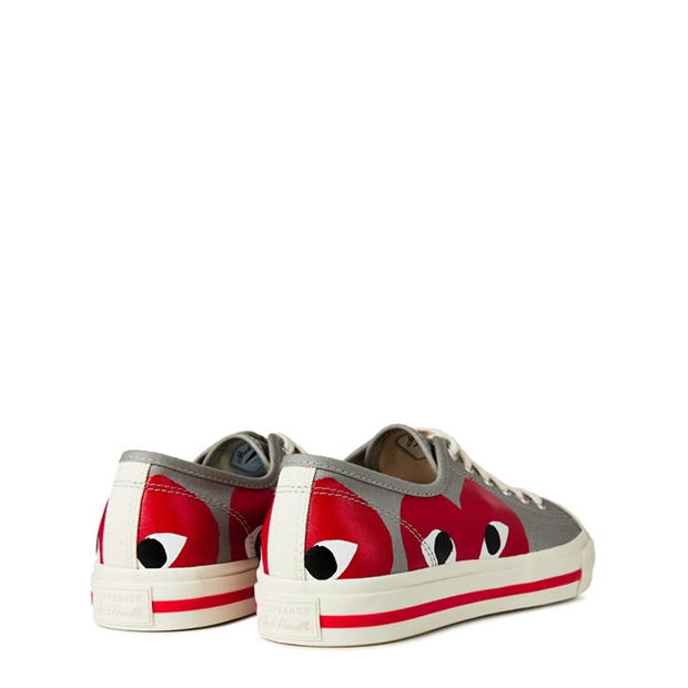 COMME DES GARCONS PLAY Comme 3 Heart LT pentru barbati gri rosu