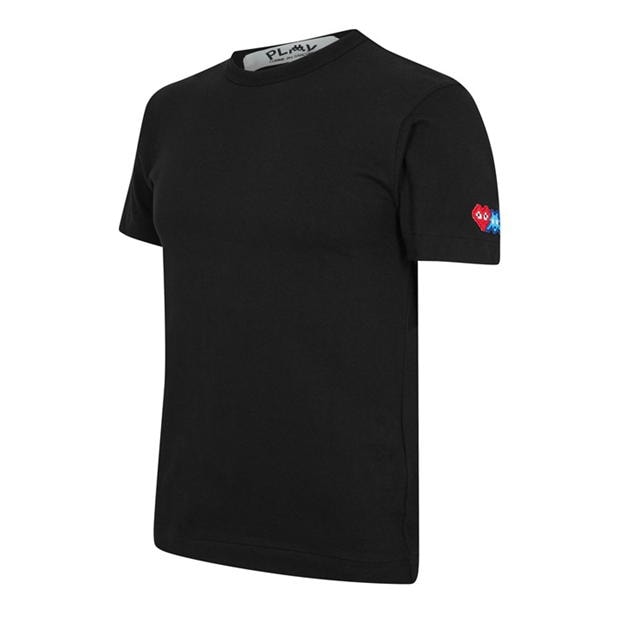 COMME DES GARCONS PLAY Comme SpaceHrt Slv T barbati negru