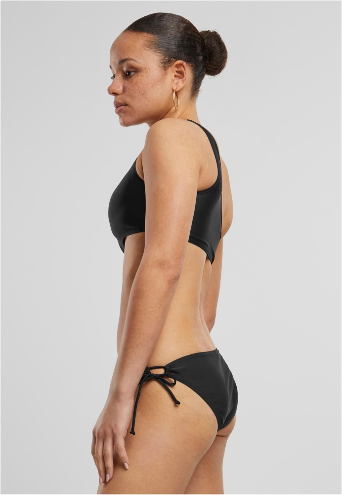 Costum de baie bikini asimetric pentru Femei negru Urban Classics