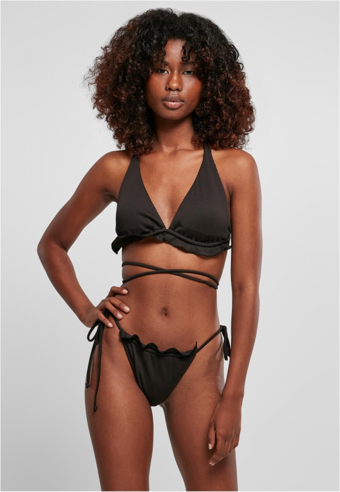 Costum de baie Triangle Rib Babylock pentru Femei negru Urban Classics