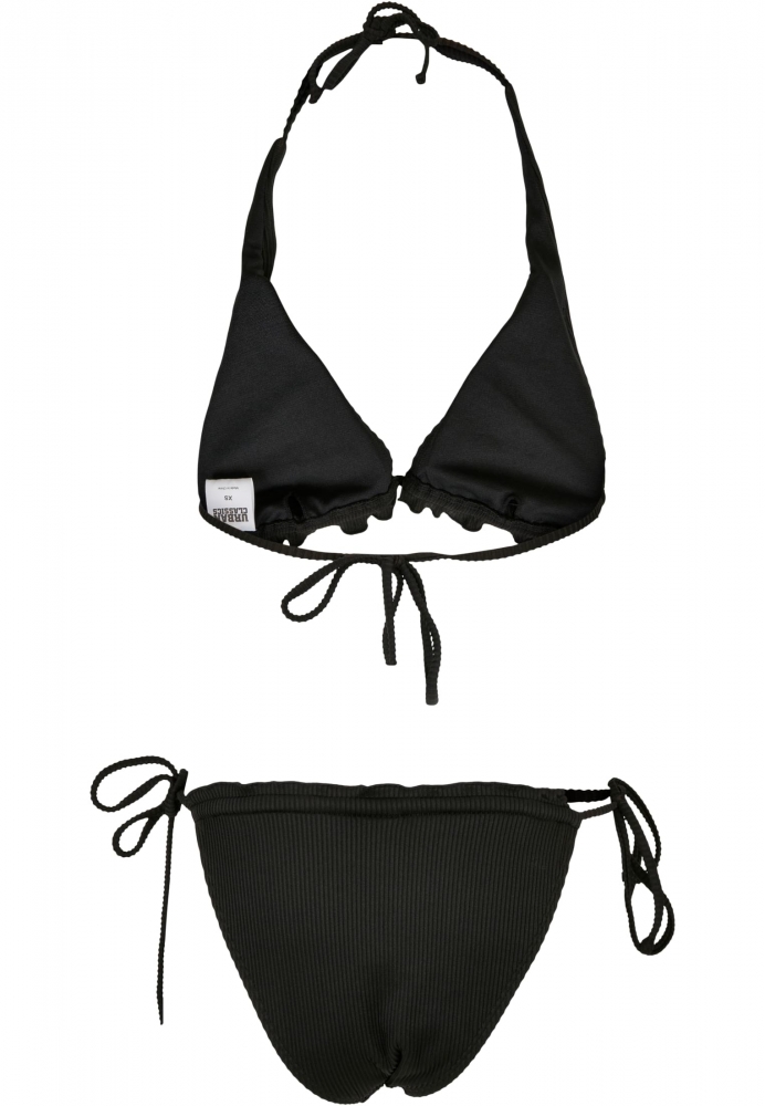 Costum de baie Triangle Rib Babylock pentru Femei negru Urban Classics