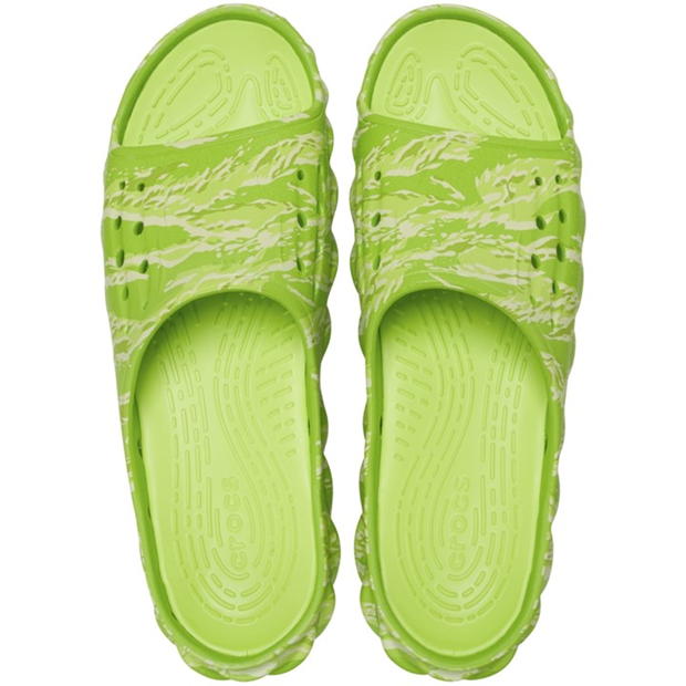 Crocs Echo Tiger Sld 99 verde lime multicolor