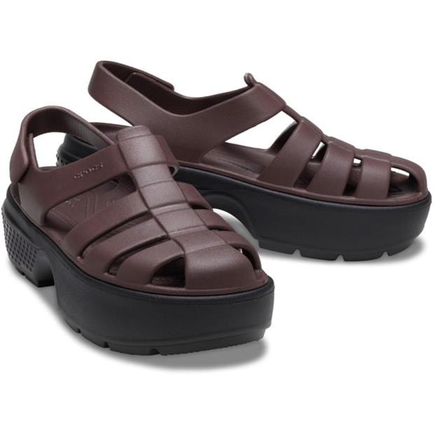 Crocs Stm Fshrm Sndl copii maro