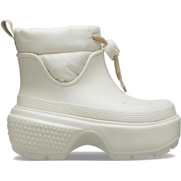 Crocs Stomp PuffBoot femei bej