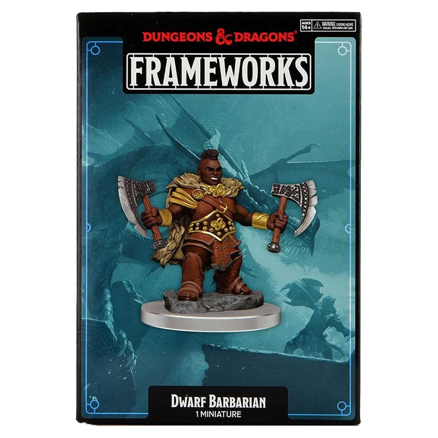 Dungeons and Dragons Dungeons & Dragons Frameworks: Dwarf Barbarian multicolor