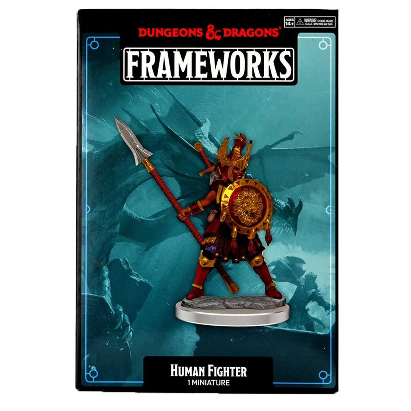 Dungeons and Dragons Dungeons & Dragons Frameworks Human Fighter Female multicolor