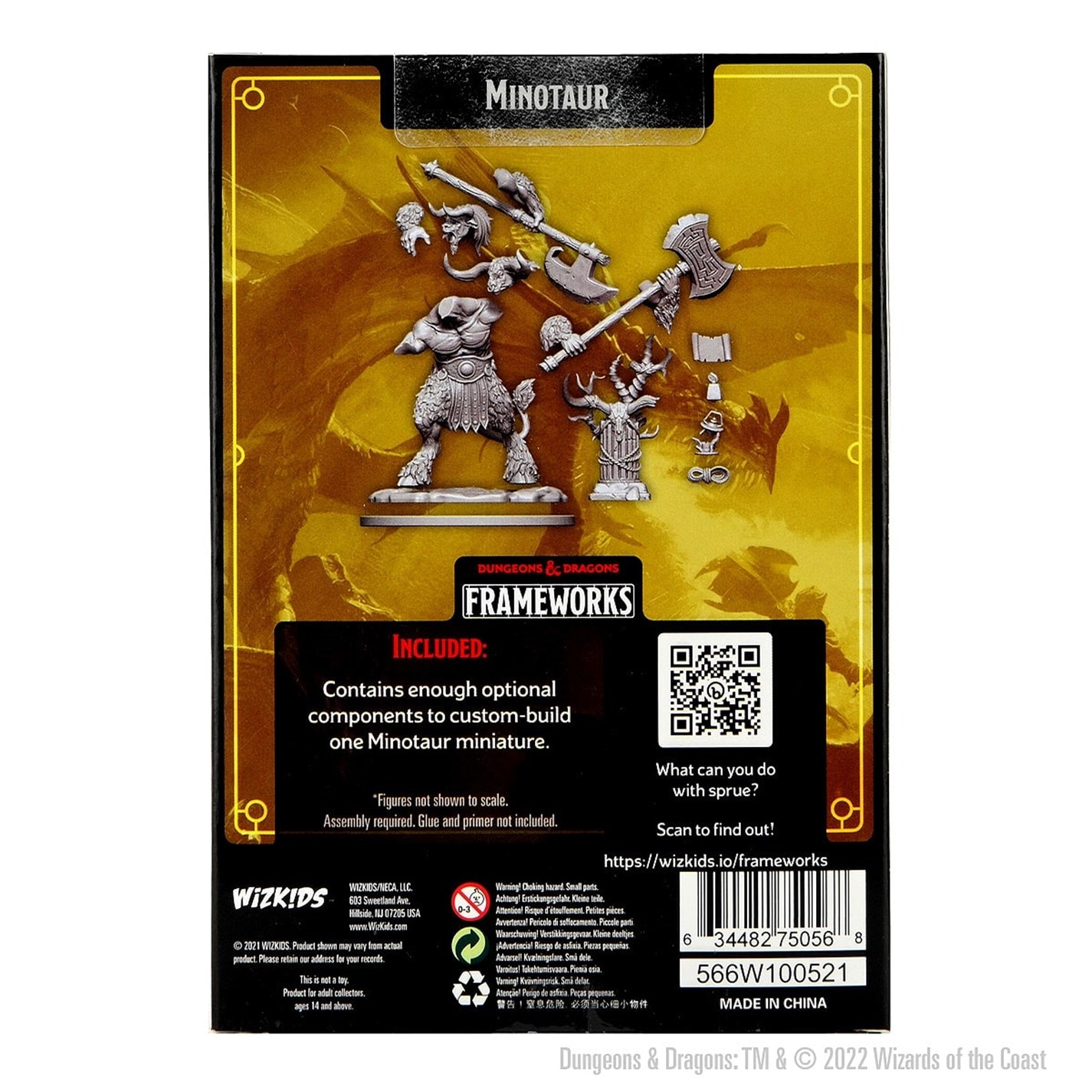 Dungeons and Dragons Dungeons & Dragons Frameworks: Minotaur multicolor