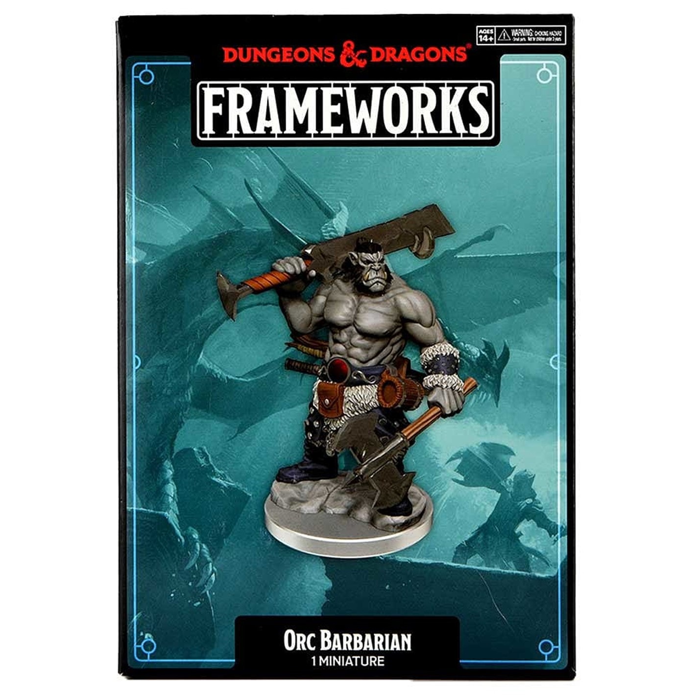 Dungeons and Dragons Dungeons & Dragons Frameworks: Orc Barbarian Male multicolor