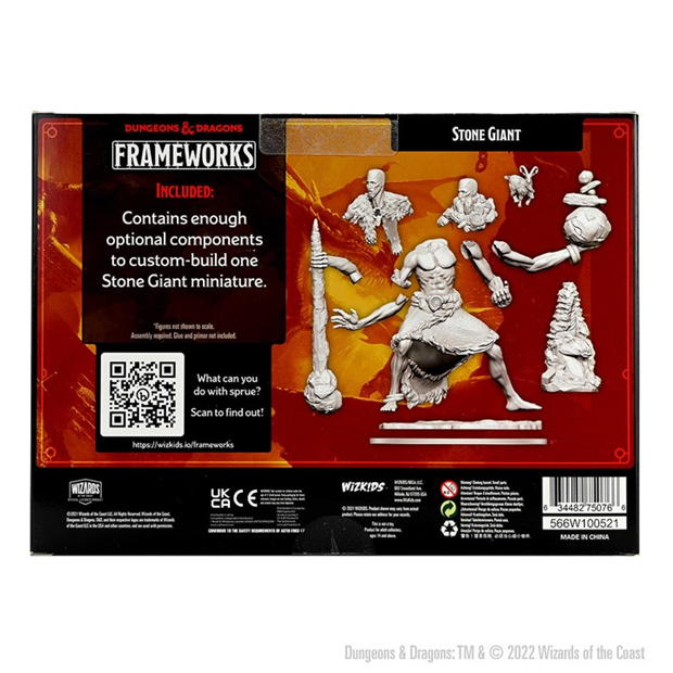 Dungeons and Dragons Dungeons & Dragons Frameworks: Stone Giant multicolor