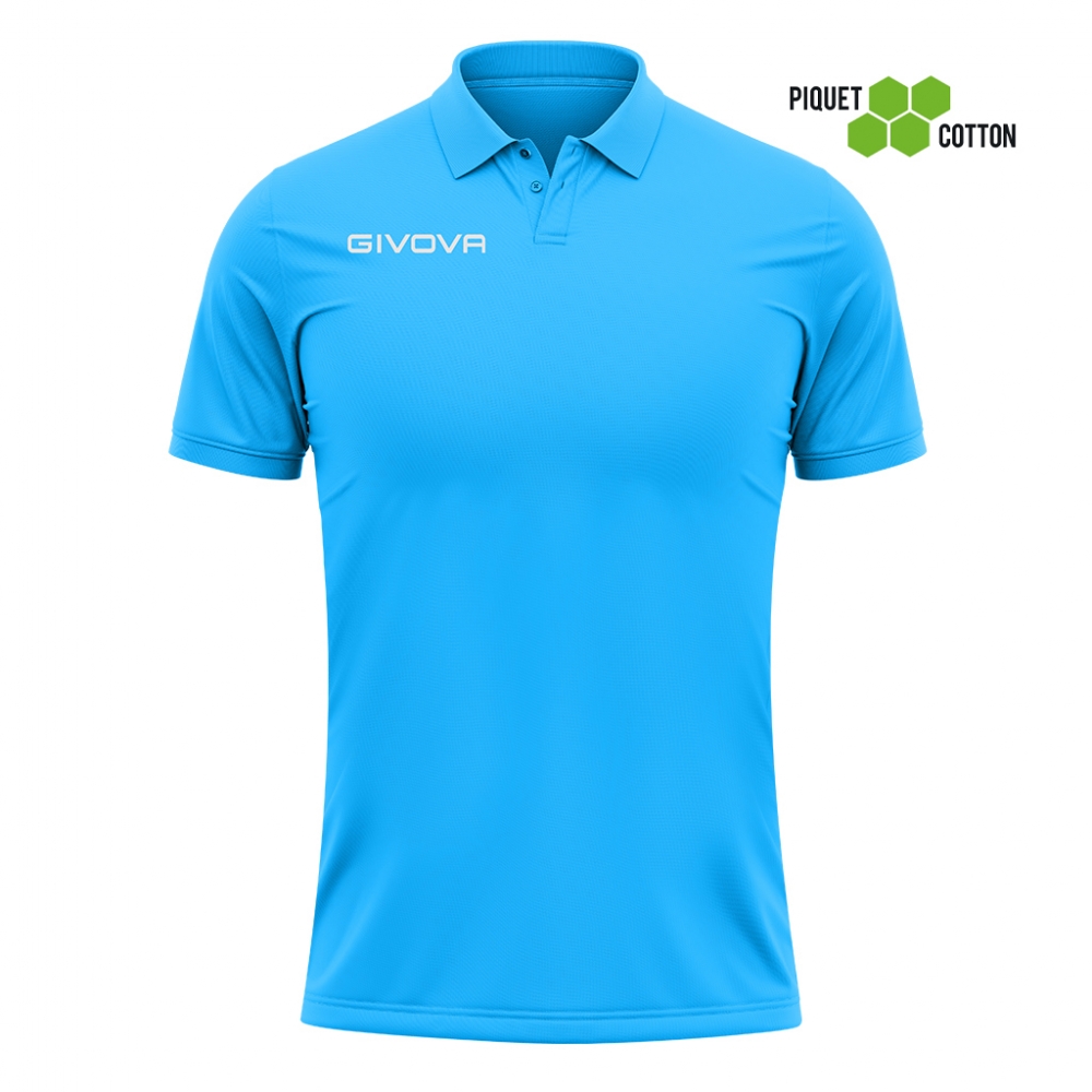 Echipament casual sport POLO SUMMER Givova turcoaz