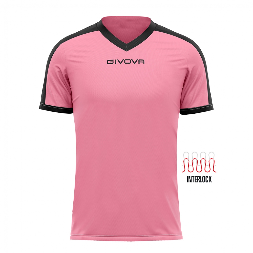 Echipament fotbal SHIRT REVOLUTION Givova rosu negru