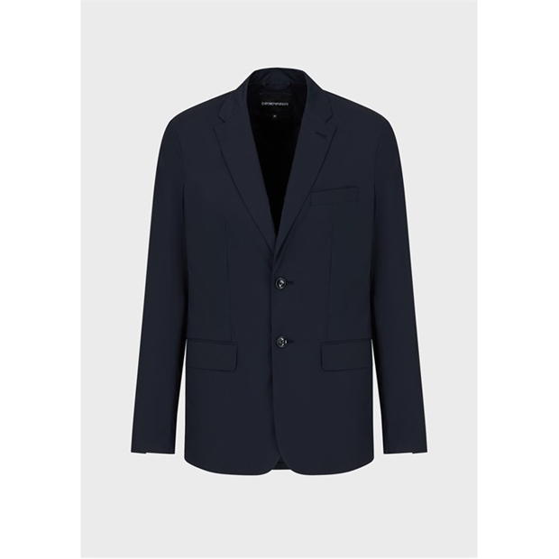 Emporio Armani Emporio Button Blzr pentru barbati bleumarin albastru