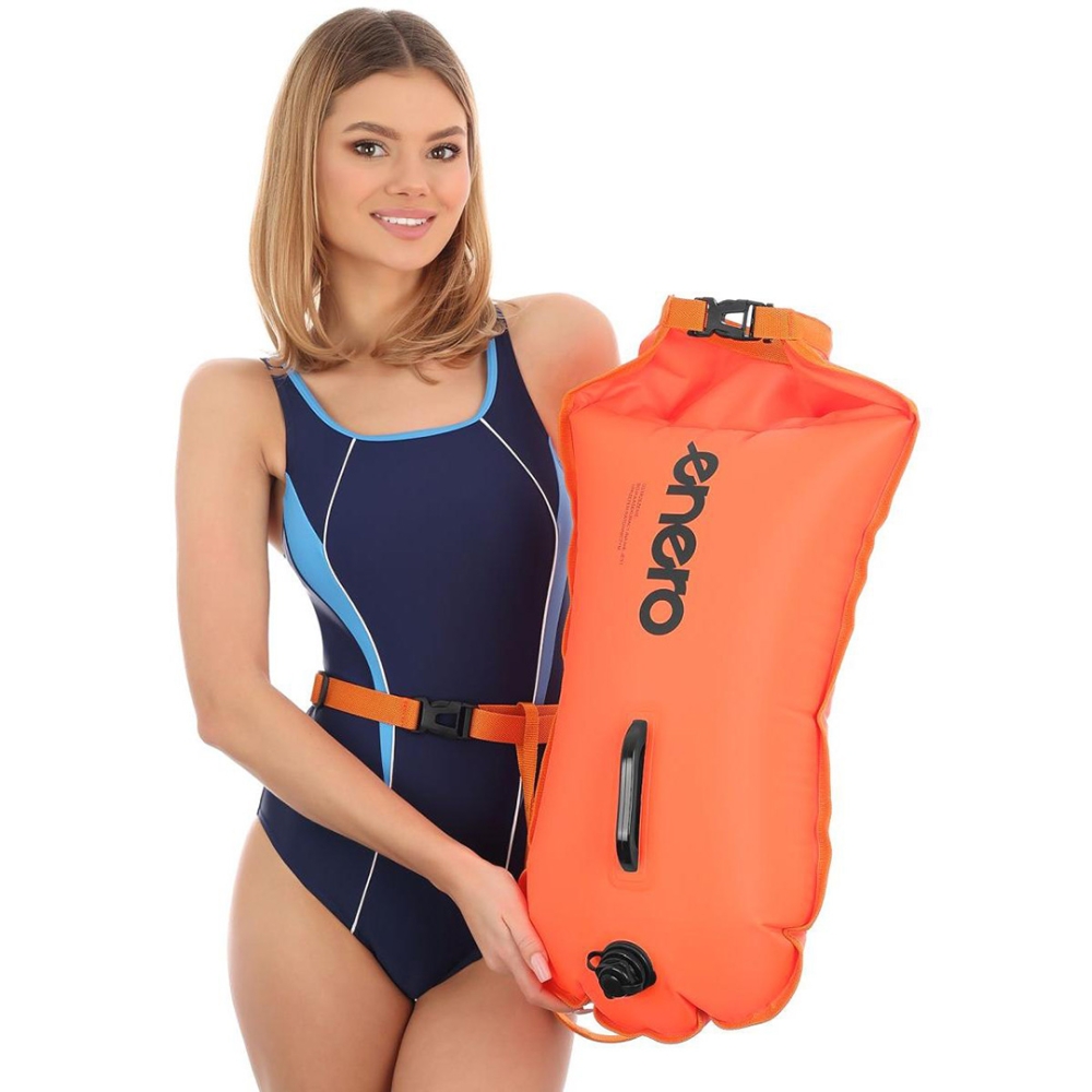 Enero inflatable safety buoy - dry cu buzunar? 2in1 72x36 cm 1054407