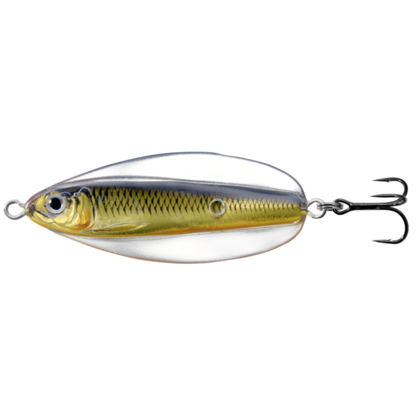 ERRATIC SHINER 5,5CM 11G SINKING GOLD negru LIVE TARGET