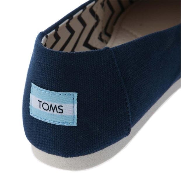 Espadrile Toms Recycled bumbac Alpargata Pumps bleumarin