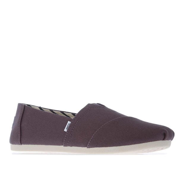 Espadrile Toms Recycled bumbac Alpargata Pumps gri