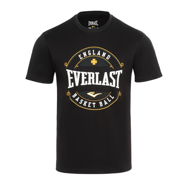 Everlast cu guler rotund T barbati negru