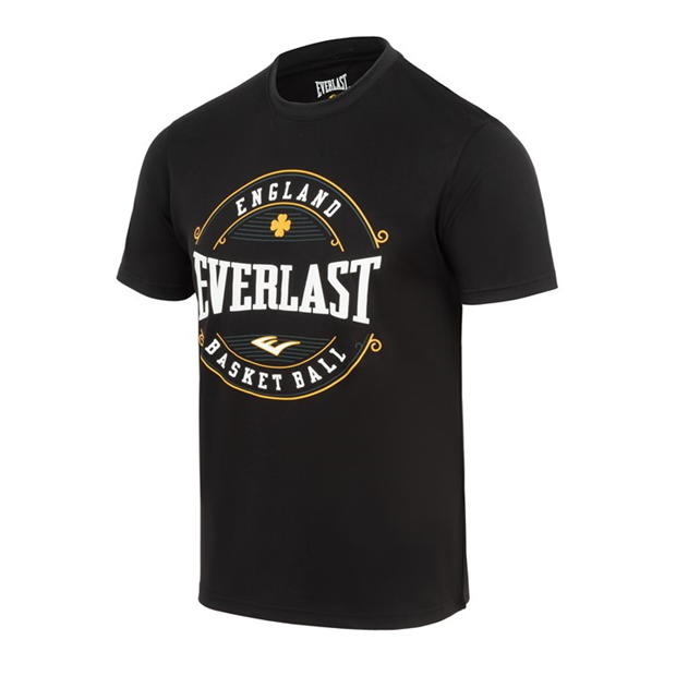 Everlast cu guler rotund T barbati negru