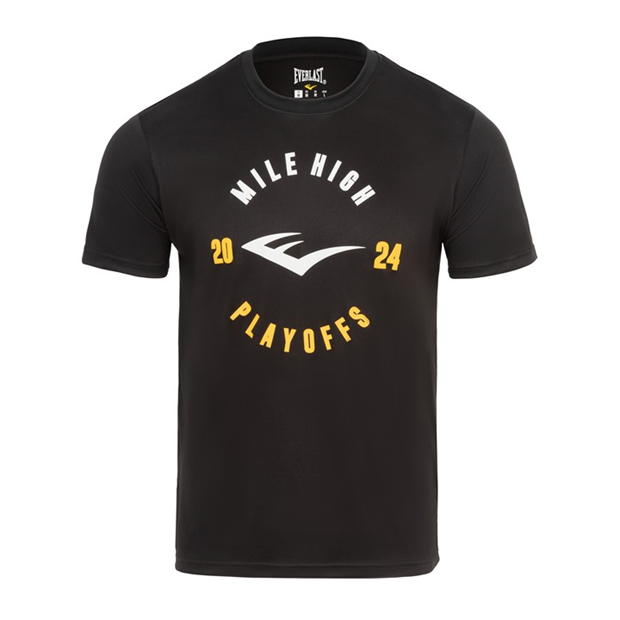 Everlast cu guler rotund T barbati negru