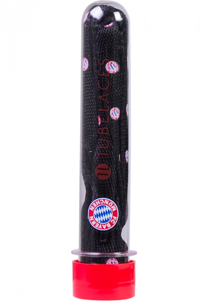 FC Bayern negru Tubelaces logo