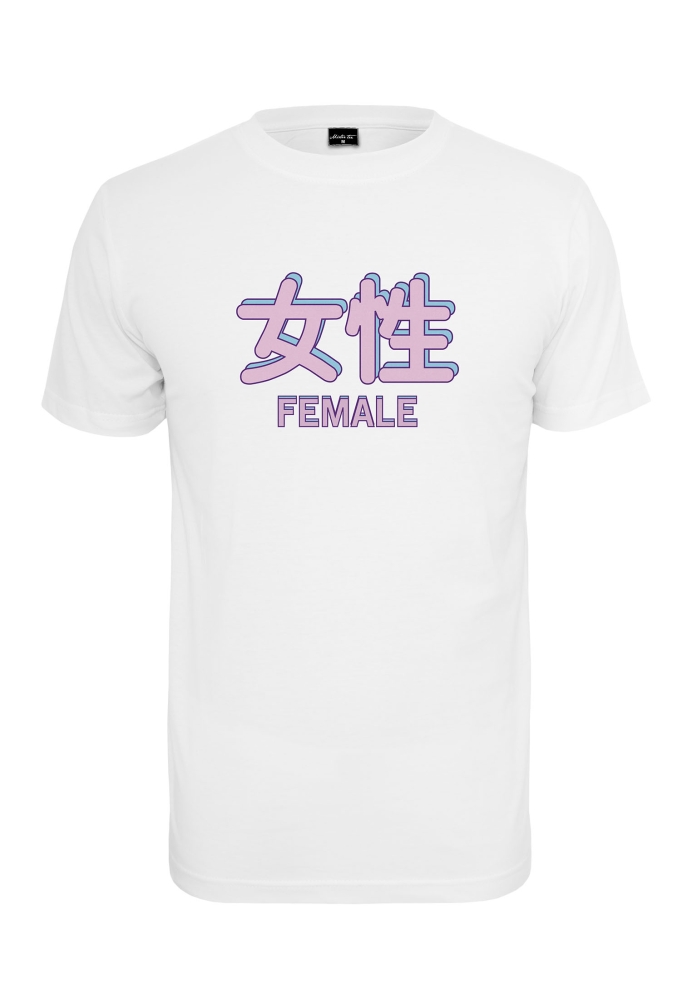 Female Tee pentru Femei alb Mister Tee