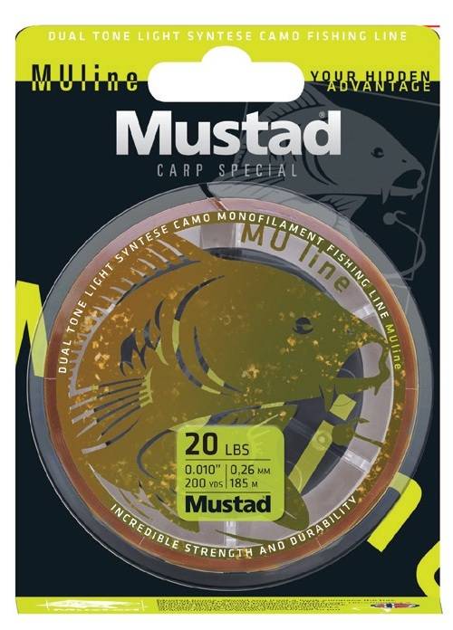 FIR CARP SPECIAL 023MM 3,6KG 1200M MUSTAD