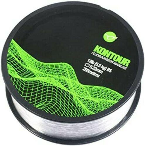 FIR KONTOUR FLUOROCARBON 0,33MM 12LB 200M KORDA