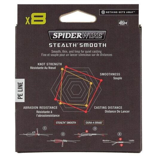 FIR STEALTH 0,15MM 16,5KG 150M MOSS verde SPIDERWIRE