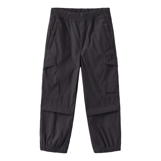 Pantaloni carrgo Firetrap pentru Bebelusi gri carbune