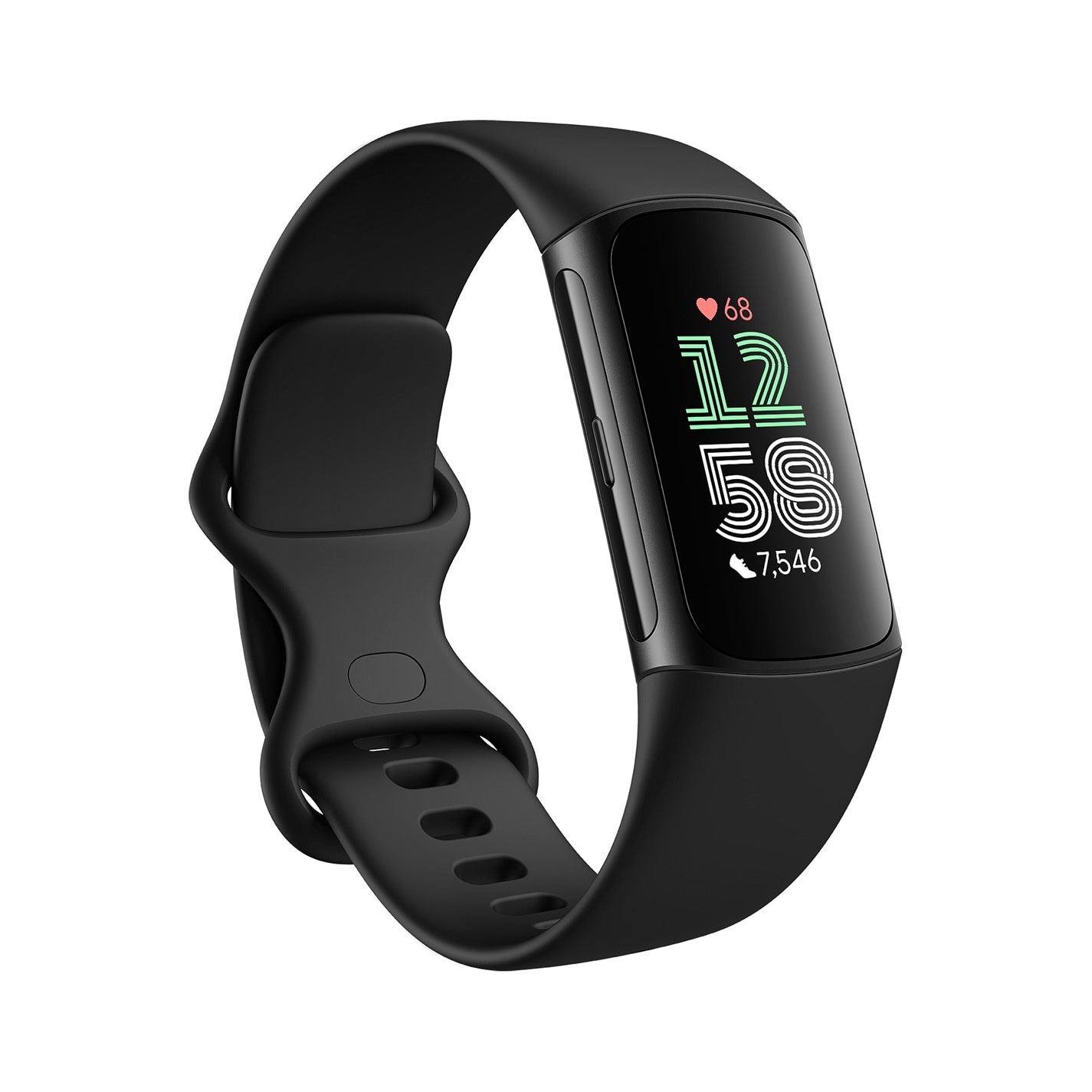 Fitbit Charge 6 Obsidian negru multicolor