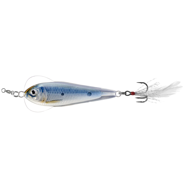 FLUTTER SARDINE 5,5CM 14G SINKING argintiu PEARL LIVE TARGET