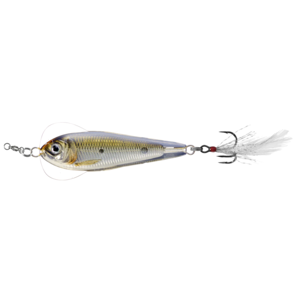 FLUTTER SHAD 5,5CM 14G SINKING argintiu BRONZE LIVE TARGET