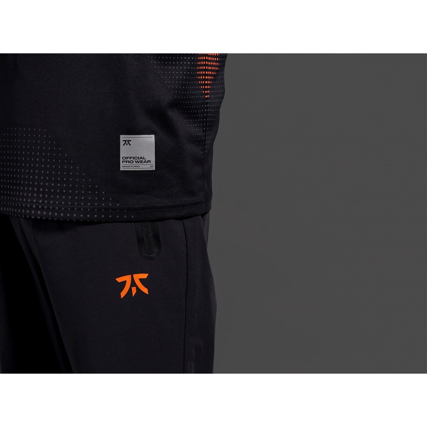 Fnatic Fnatic Pro Jersey 2021, negru multicolor