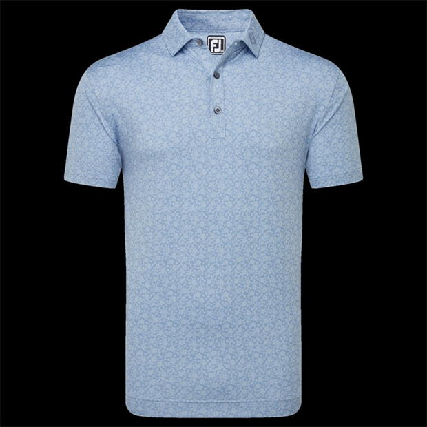 FootJoy Floral Polo barbati gri