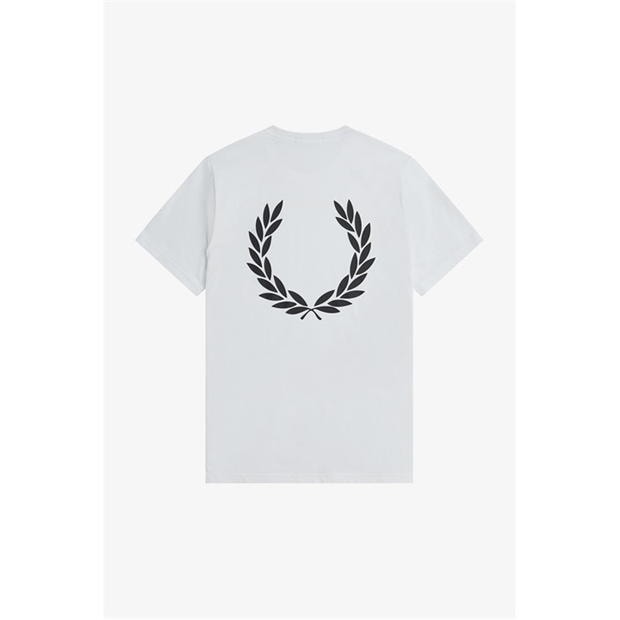 Fred Perry Fred Back Graph T pentru barbati alb