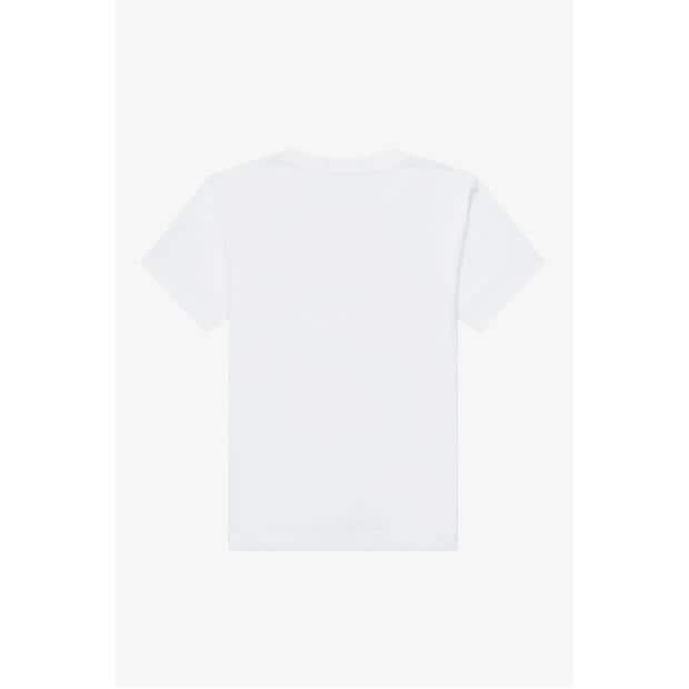 Fred Perry Fred Embroidered T pentru copii alb