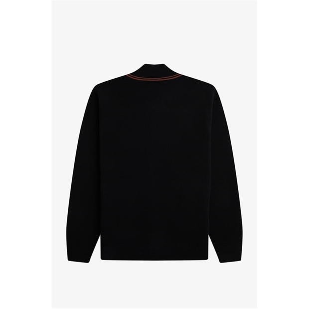 Fred Perry Fred tricot Bomber pentru barbati negru