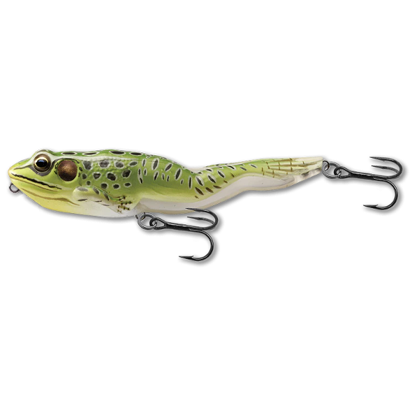 FROG WALKING BAIT 10,5CM 18G verde galben LIVE TARGET