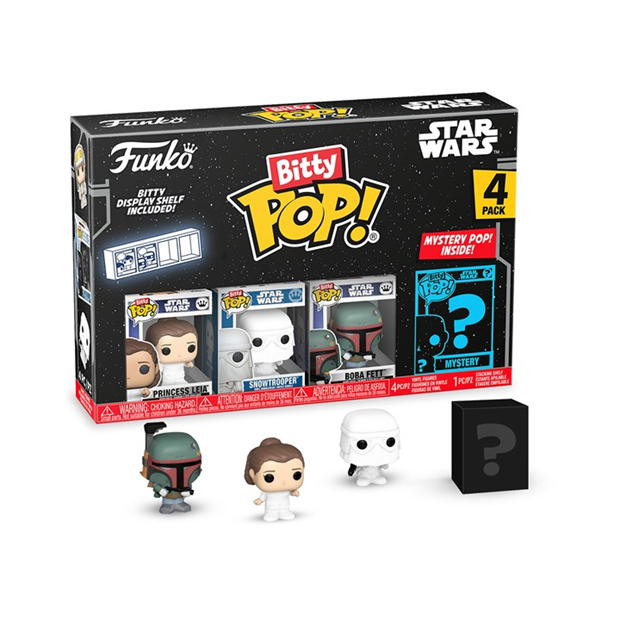 FUNKO Bitty POP: SW S2- Leia 4pk