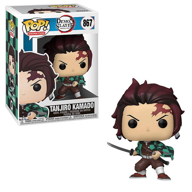 FUNKO POP Animation: Tanjiro Kamado - Demon Slayer multicolor format and universal