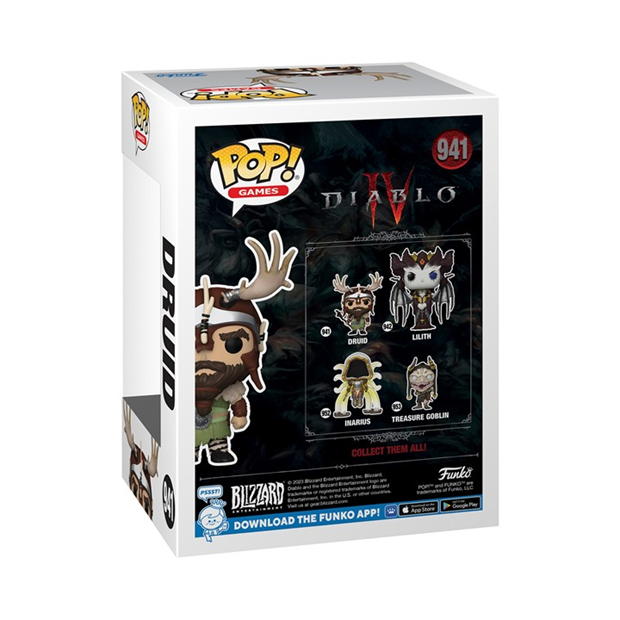 FUNKO POP Games: Diablo 4- Druid multicolor format and universal