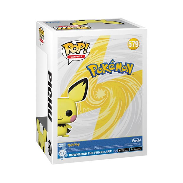 FUNKO POP Games: Pokémon - Pichu (Flocked) multicolor