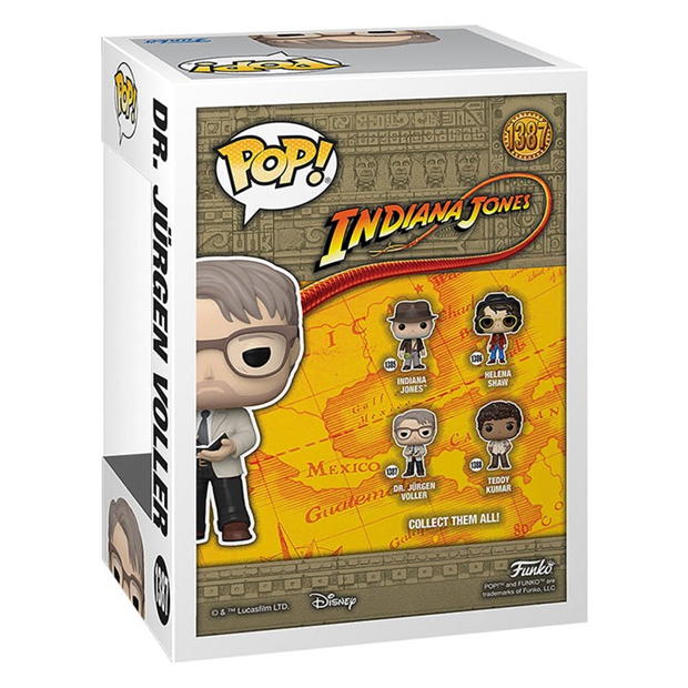 FUNKO POP Movies: Dr. Jürgen Voller - Indiana Jones multicolor format and universal