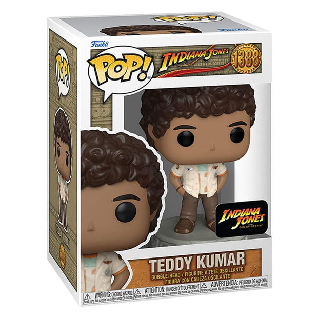 FUNKO POP Movies: Teddy Kumar - Indiana Jones multicolor format and universal